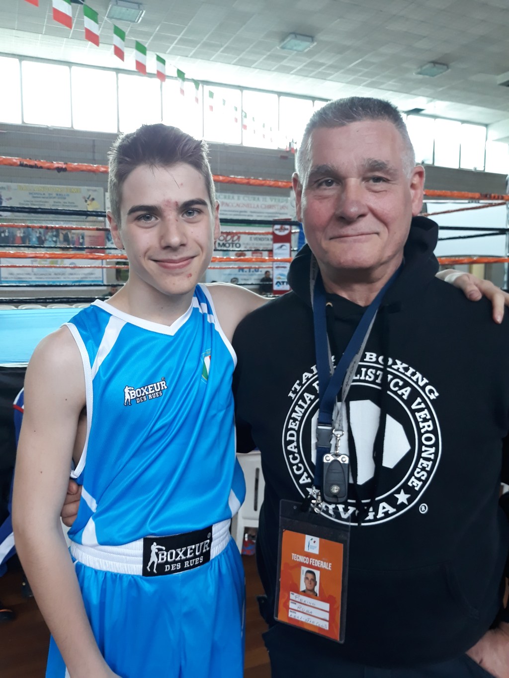 Sebastiano Bonizzato ha indossato la maglia&nbsp;azzurra