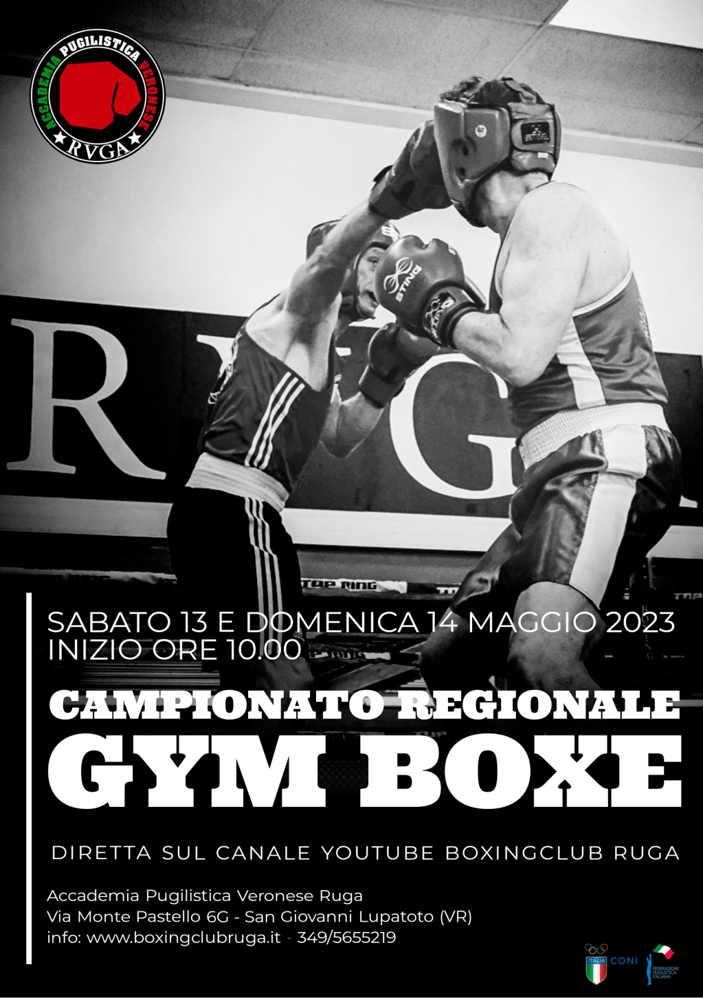 Campionato regionale amatoriale di Gym Boxe del&nbsp;13-14/05/2023