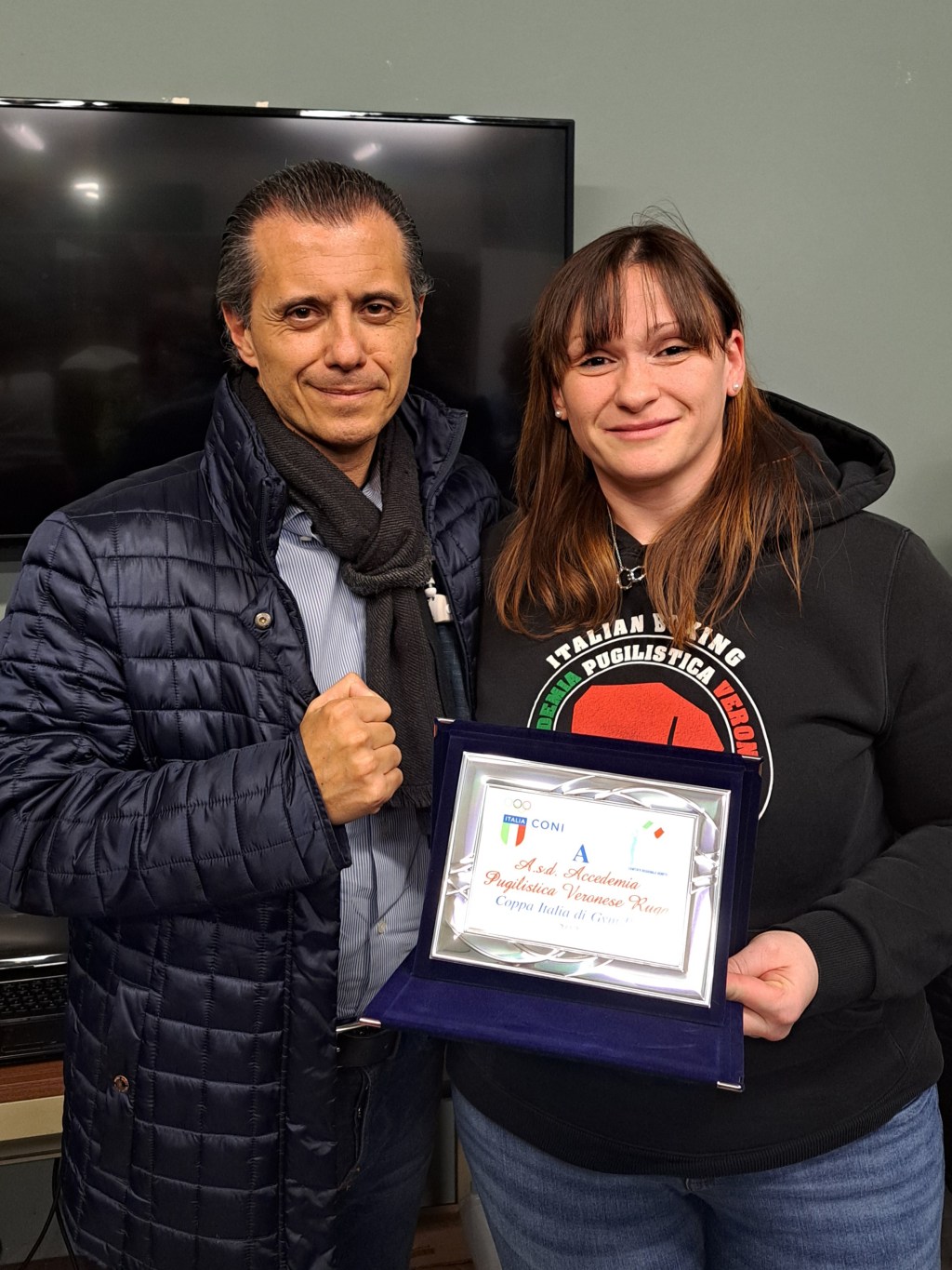 L’Accademia Pugilistica Veronese Ruga premiata per l’anno sportivo&nbsp;2023
