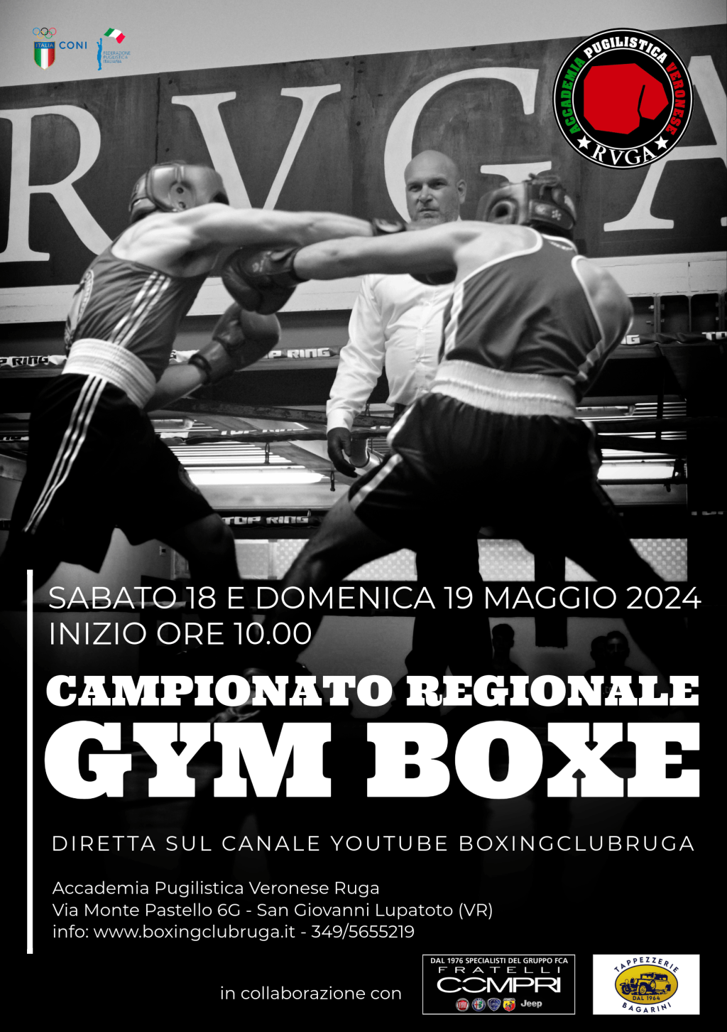 Campionato regionale amatoriale di Gym Boxe del&nbsp;18-19/05/2024
