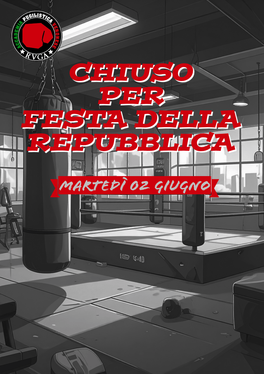Chiusura per la Festa della Repubblica&nbsp;2026