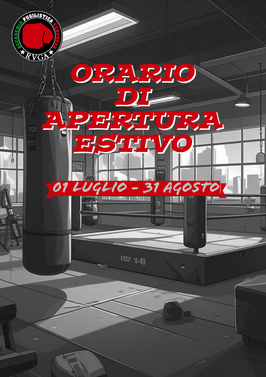 Orario di apertura estivo&nbsp;2026